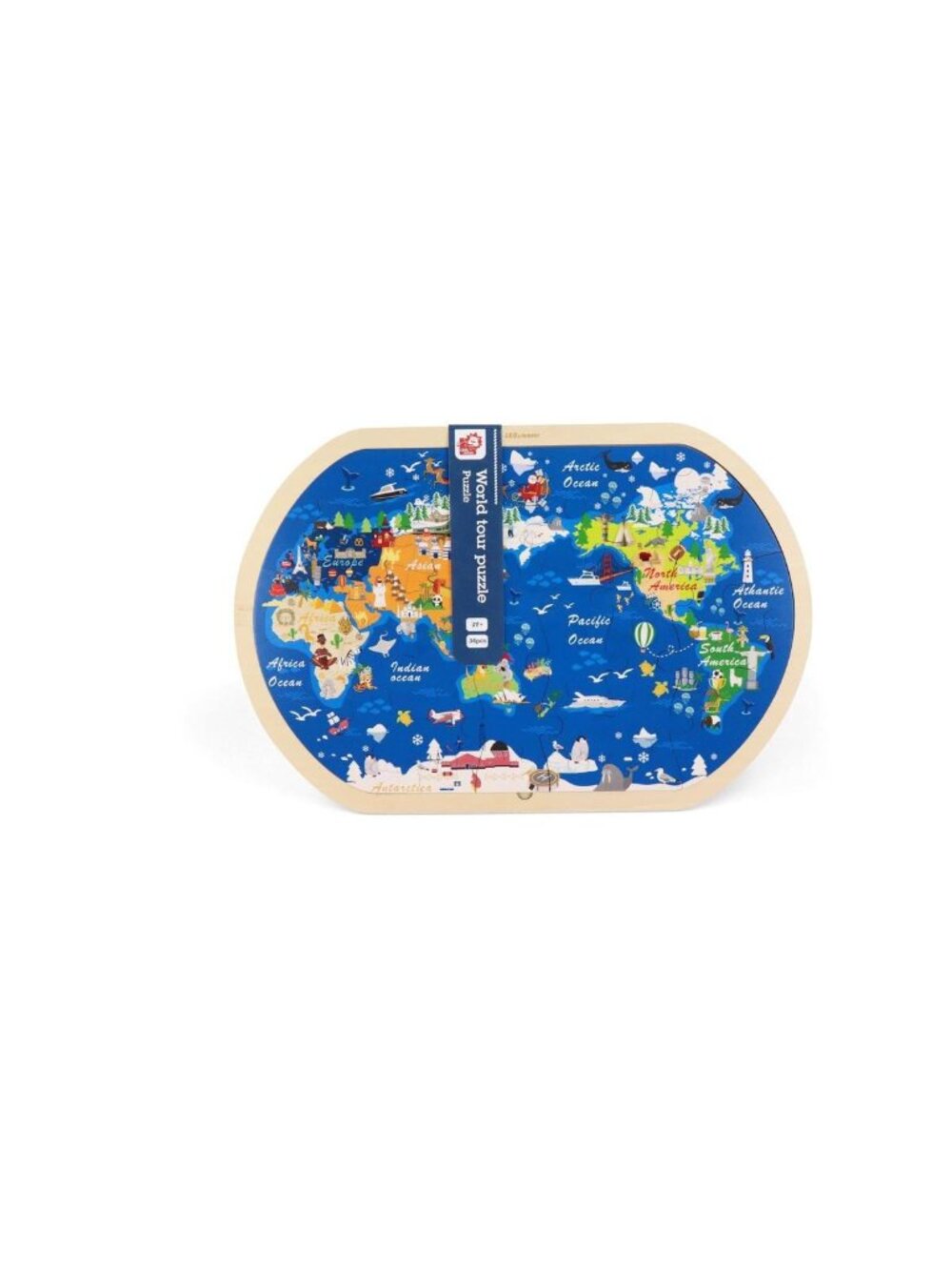 Leo & Friends World Tour Puzzle